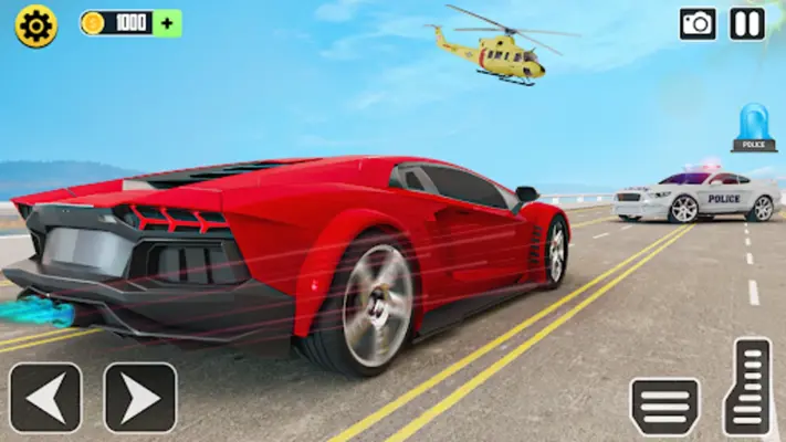 US Police Cop Car Driving Game android App screenshot 2