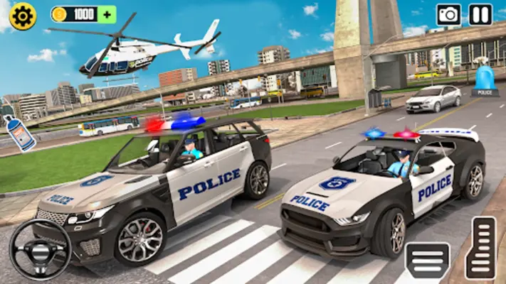 US Police Cop Car Driving Game android App screenshot 3